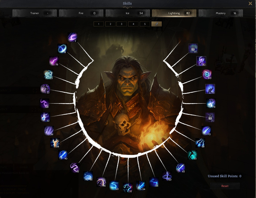 85 LWL LUNASKAR MAGE +7 HOLY STAFLI