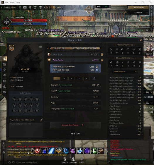GALİA 85 LVL PRİEST PROTEAN