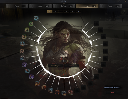 NFT Benden 85/4 warrior 16 relic yere vurma  full skill attack 85skili 75 skili acıktır 2x 30