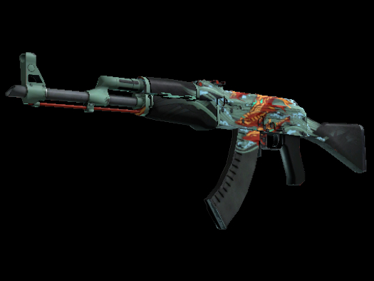 AK-47 | Aquamarine Revenge (Well-Worn)