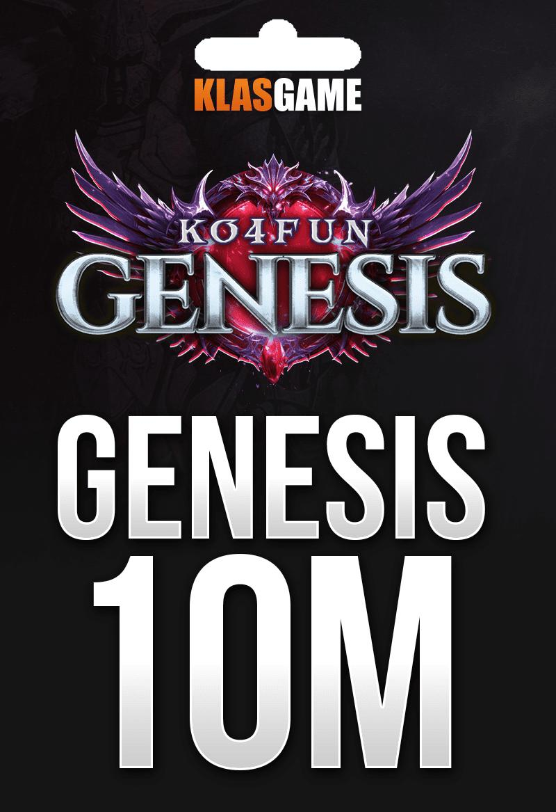 Ko4fun - Genesis 10M Satın Al - Hızlı ve Güvenli Alışveriş - Klasgame.com