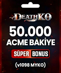 Deathko MYKO -  50.000  AB + 32.500 AB Bonus