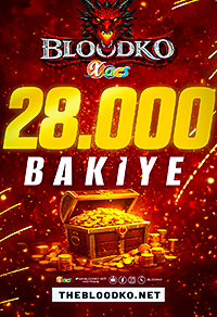 BloodKO 20000 TL Bakiye + 8000 TL Bonus
