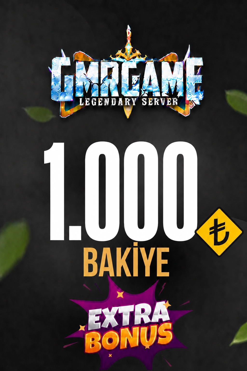 GMRGAME 1000 AB + 50 AB ( BONUS ) + 50 AB (SUPER BONUS)