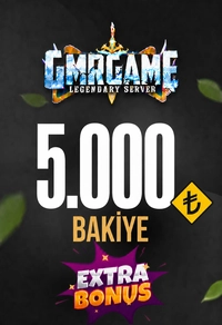 GMRGAME 5000 AB +1250 AB  (BONUS) +1250 AB (SUPER BONUS)