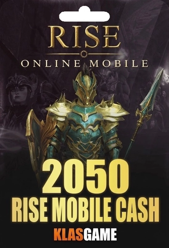 Rise Online World Mobile 2000 Cash + 50 Bonus Cash