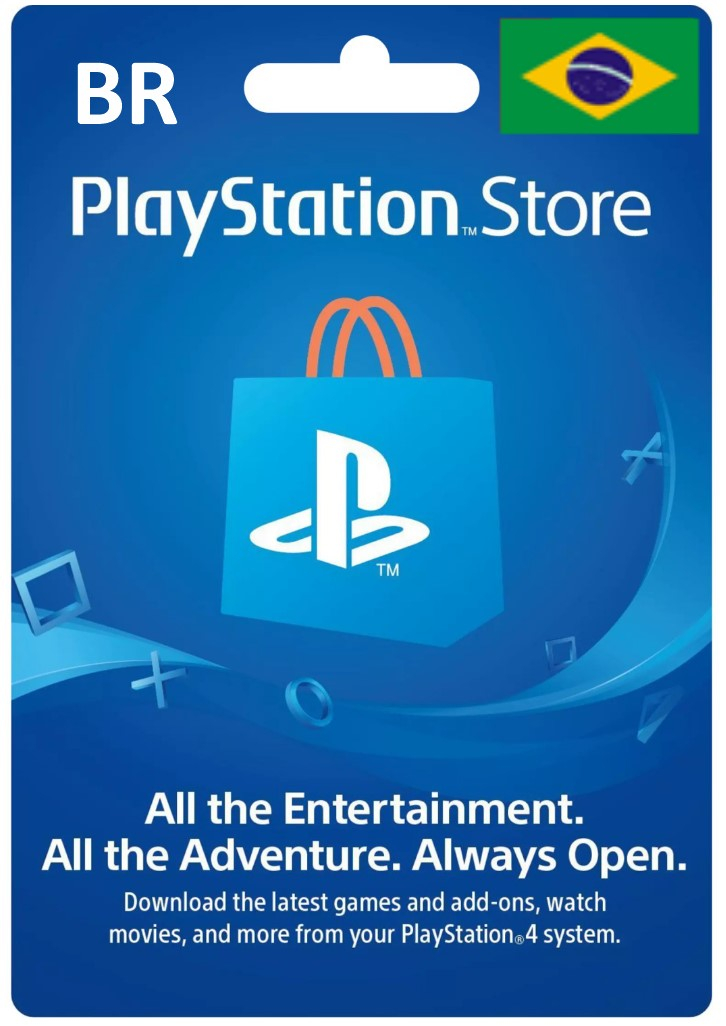 Playstation PSN Card BR - R$60