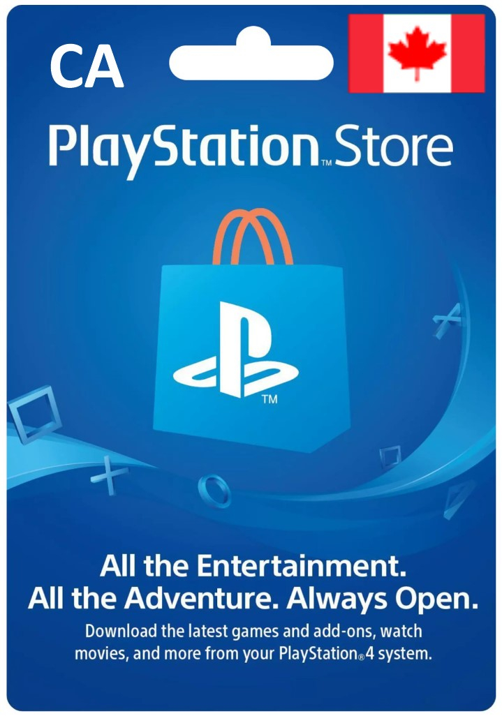 PSN Card 75 CAD